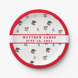 Gesorteerde dieren die worden beschouwd als Bord v