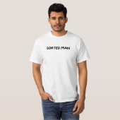 Gesorteerde man Slang woord t-shirt (Voorkant volledig)