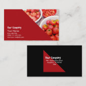 Gesorteerde tomaten visitekaartje (Voorkant / Achterkant)