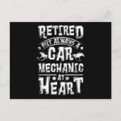 Gesouten auto-mechanisme briefkaart (Voorkant)