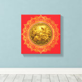 Gespannen canvasprint canvas afdruk (Insitu (Houten vloer))