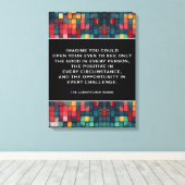 Gespannen canvasprint canvas afdruk (Insitu (Houten vloer))