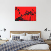Gespannen Canvasprint Canvas Afdruk (Insitu (Slaapkamer))