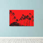 Gespannen Canvasprint Canvas Afdruk (Insitu (Houten vloer))