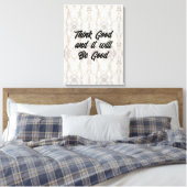 Gespannen canvasprint canvas afdruk (Insitu (Slaapkamer))
