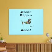 Gespannen canvasprint canvas afdruk (Insitu (Woonkamer))