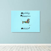 Gespannen canvasprint canvas afdruk (Insitu (Houten vloer))