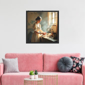 Gespannen Canvasprint Canvas Afdruk (Insitu (Woonkamer))