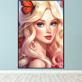 Gespannen Canvasprint Canvas Afdruk (Insitu (Houten vloer))