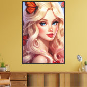 Gespannen Canvasprint Canvas Afdruk (Insitu (Woonkamer))