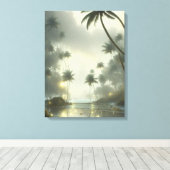 Gespannen canvasprint canvas afdruk (Insitu (Houten vloer))