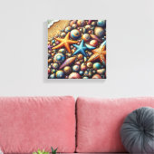 Gespannen canvasprint canvas afdruk (Insitu (Woonkamer))