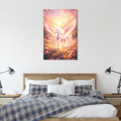 Gespannen Canvasprint Canvas Afdruk (Insitu (Slaapkamer))