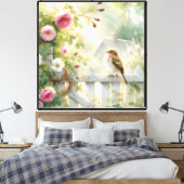 Gespannen canvasprint canvas afdruk (Insitu (Slaapkamer))