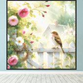 Gespannen canvasprint canvas afdruk (Insitu (Houten vloer))