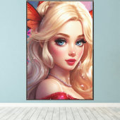 Gespannen canvasprint canvas afdruk (Insitu (Houten vloer))