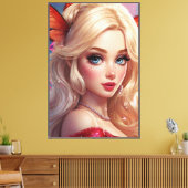 Gespannen canvasprint canvas afdruk (Insitu (Woonkamer))