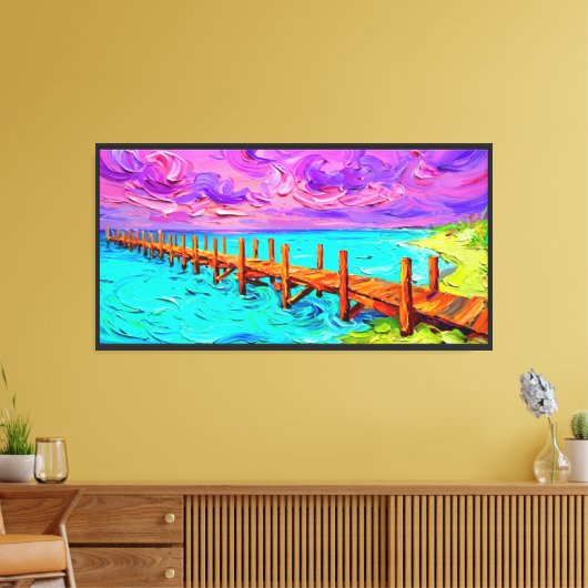 Gespannen canvasprint canvas afdruk (Insitu (Woonkamer))