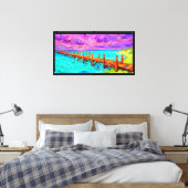 Gespannen canvasprint canvas afdruk (Insitu (Slaapkamer))