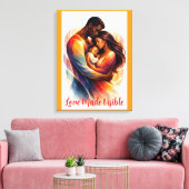 Gespannen Canvasprint Canvas Afdruk (Insitu (Woonkamer))