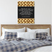 Gespannen Canvasprint Canvas Afdruk (Insitu (Slaapkamer))