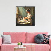 Gespannen Canvasprint Canvas Afdruk (Insitu (Woonkamer))