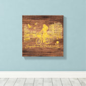 Gespannen canvasprint canvas afdruk (Insitu (Houten vloer))