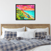 Gespannen Canvasprint Canvas Afdruk (Insitu (Slaapkamer))