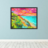 Gespannen Canvasprint Canvas Afdruk (Insitu (Houten vloer))