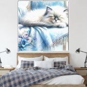 Gespannen canvasprint canvas afdruk (Insitu (Slaapkamer))