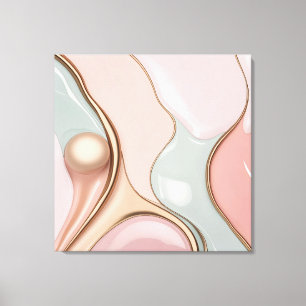 Gespannen canvasprint in stijlvolle grafiek canvas afdruk