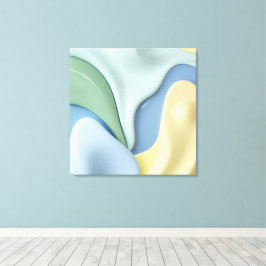 Gespannen canvasprint in stijlvolle grafiek canvas afdruk