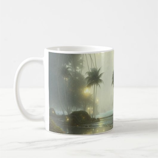 Gespannen canvasprint koffiemok (Links)