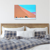 Gespannen canvasprint namibia sossusvlei canvas afdruk (Insitu (Slaapkamer))