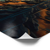 Gespannen canvasprint perfect poster (Hoek)