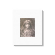 Gespannen canvasprint van Mosa, Mohave-kind