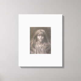 Gespannen canvasprint van Mosa, Mohave-kind Canvas Afdruk