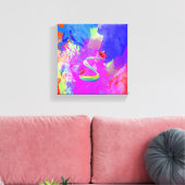 Gespannen canvasprint Verloren rozen Canvas Afdruk (Insitu (Woonkamer))