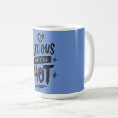 Gespannen Maar Heet Koffiemok (Voorkant rechts)