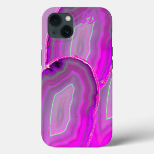 Gespantserd geschuurd, magenta tint, gepolijst Case-Mate iPhone case