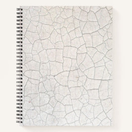 Gespantserd oppervlak notitieboek