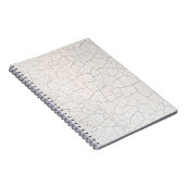 Gespantserd oppervlak notitieboek (Rechterzijde)