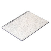 Gespantserd oppervlak notitieboek (Linkerzijde)