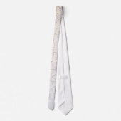 Gespantserd oppervlak stropdas (Achterkant)