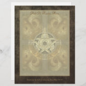 Gespantserd papier voor fractaal plakken (Voorkant / Achterkant)