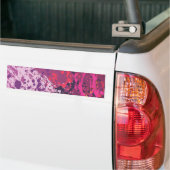 Gespatterde achtergrond bumpersticker (Op Truck)