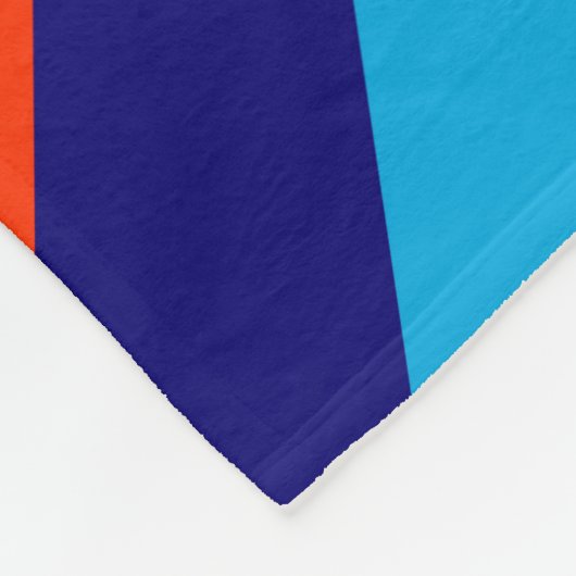 Gespecialiseerd beheer voor kalm en Jouw tekst in Fleece Deken (Hoek)