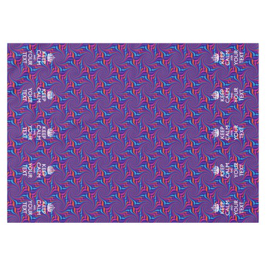 Gespecialiseerd beheer voor kalm en Jouw tekst in Tafelkleed (Voorkant (Horizontaal))