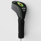 Gespecialiseerd cadeau voor groene avocado-golfgol golfheadcover (Schuin)