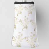 Gespecialiseerd goudoliepatroon Golf Putter Hoesje Golfheadcover (Draai 90)